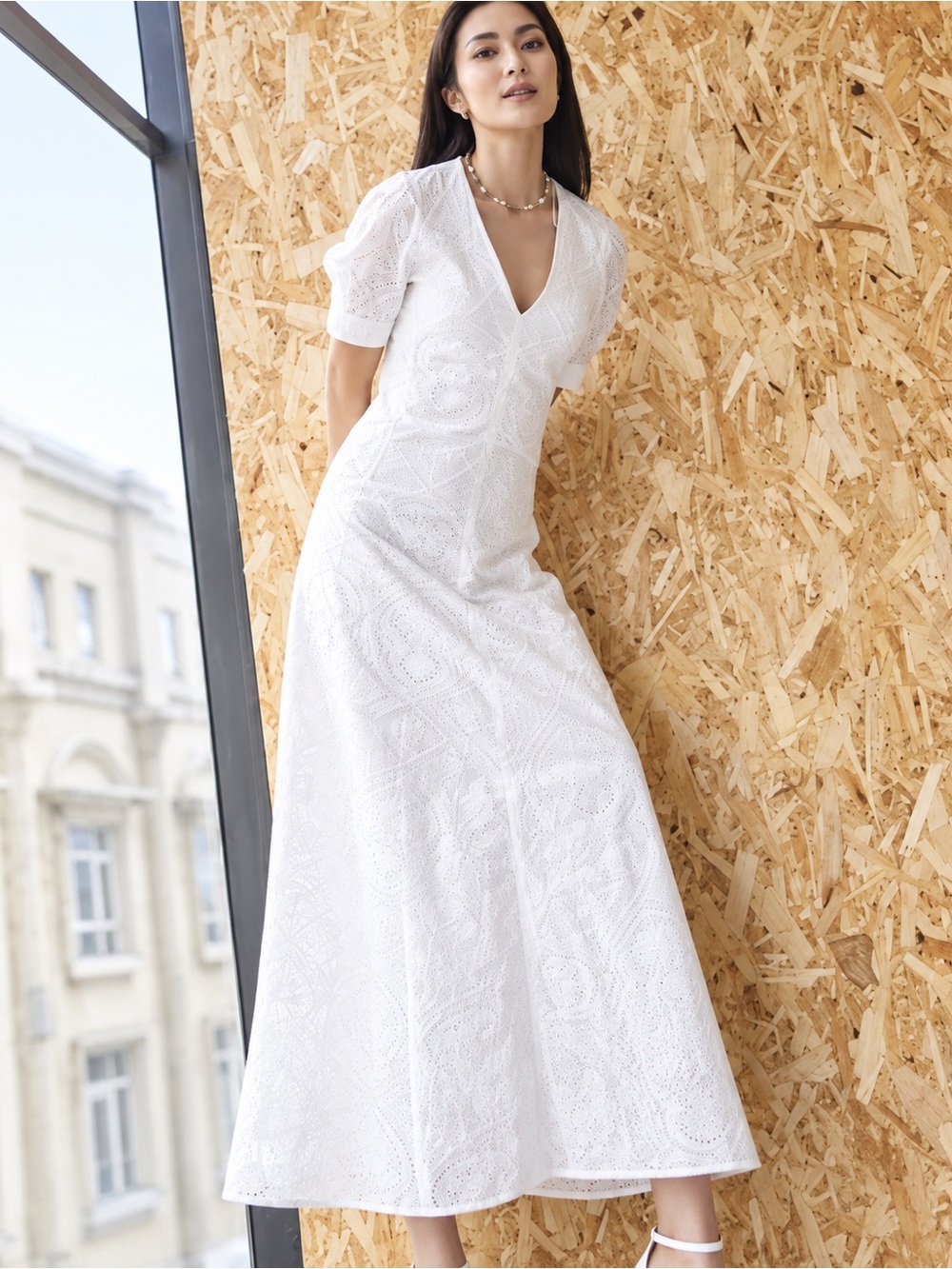 ZARA NEW WITHOUT TAG ONE LUXURY EMBROIDERED MIDI SUMMER DRESS  S
🚨FINAL PRICE